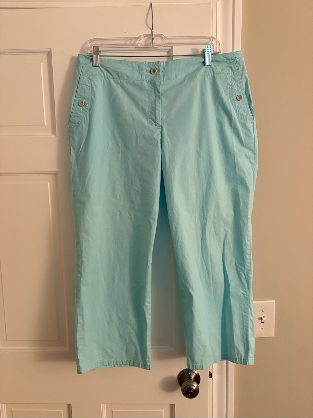 Talbots Men's Aqua Chino Pants